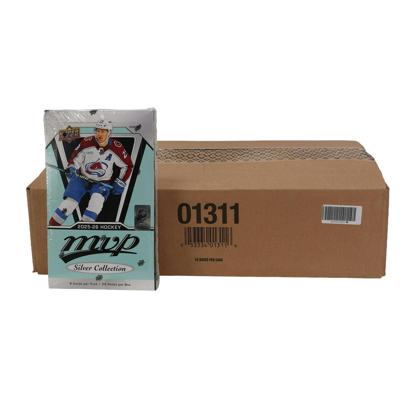 2025/26 Upper Deck MVP Silver Collection CDD Hockey Hobby 16-Box Case
