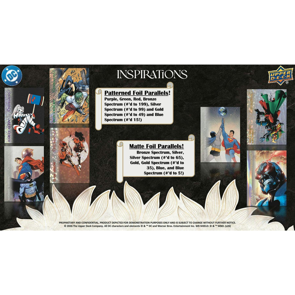 2026 Upper Deck Inspirations The World of DC Hobby Pack