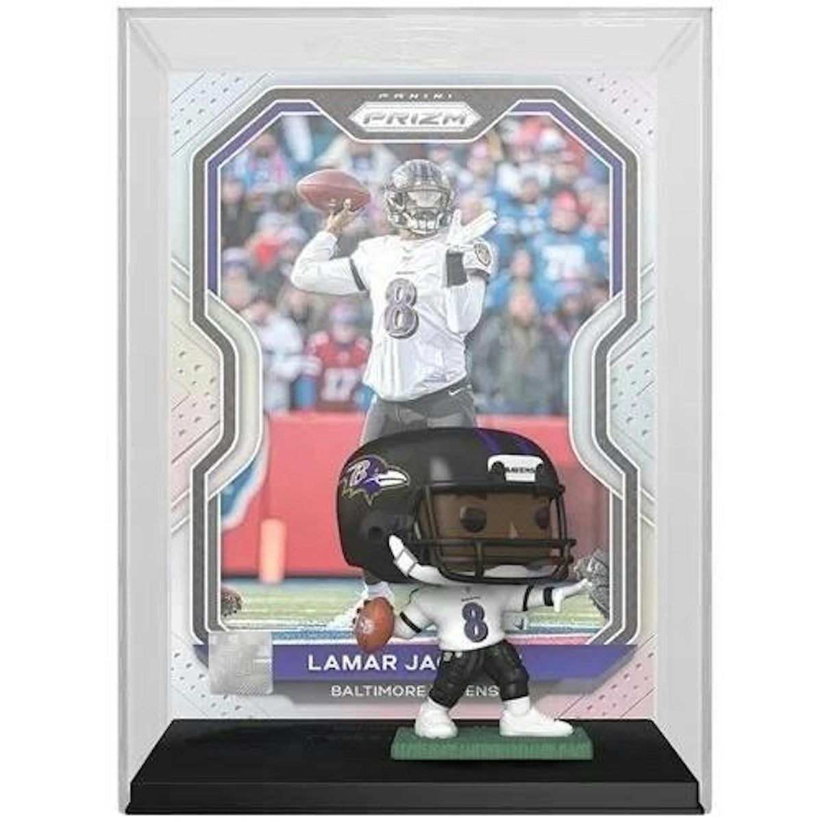 Lamar Jackson Panini Prizm Gold Funko Pop! Figure