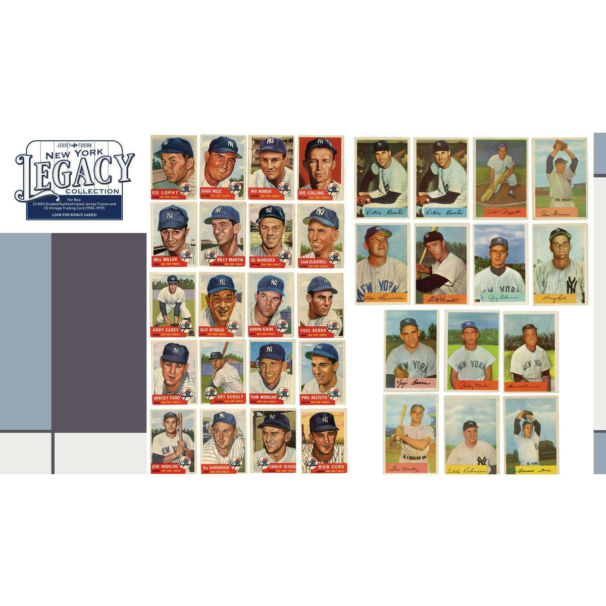 2025 Jersey Fusion New York Legacy Collection Baseball Hobby Box
