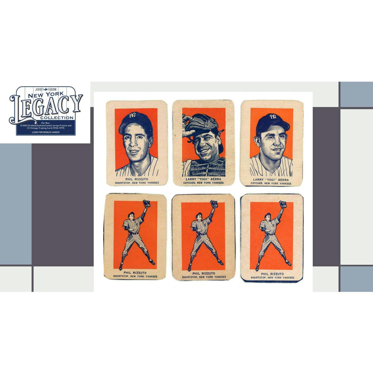 2025 Jersey Fusion New York Legacy Collection Baseball Hobby Box