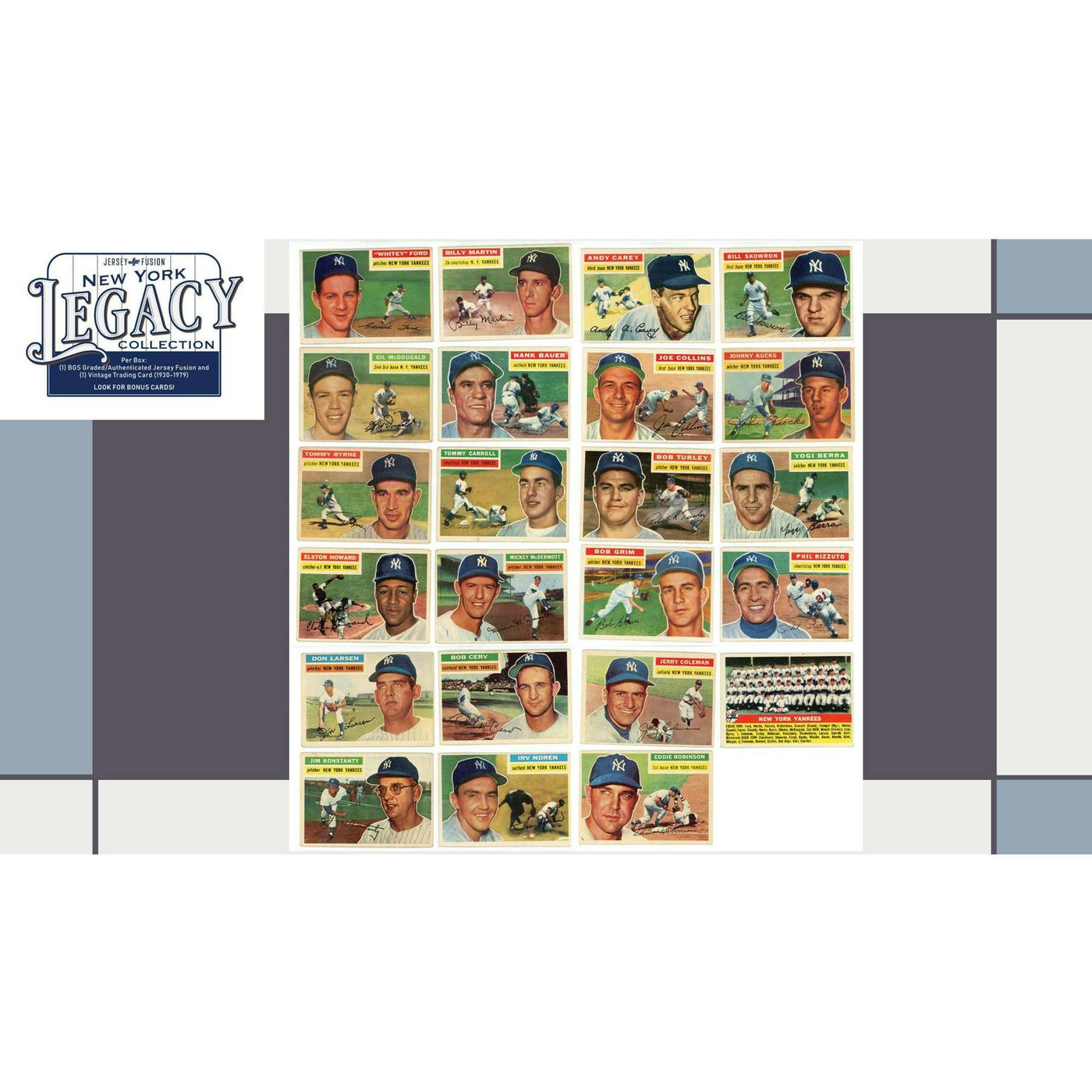 2025 Jersey Fusion New York Legacy Collection Baseball Hobby Box