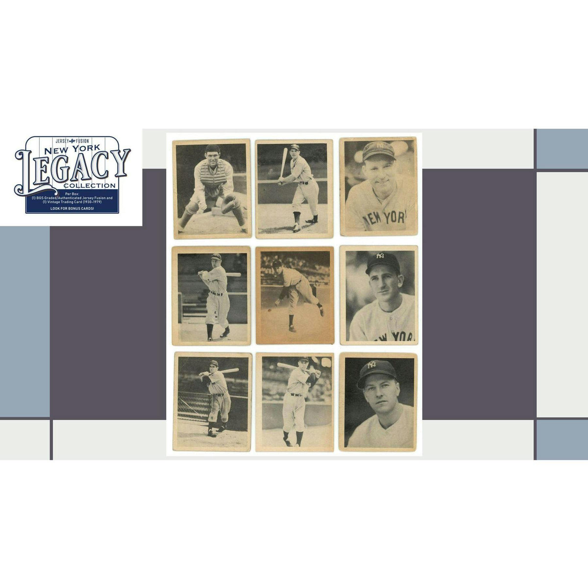 2025 Jersey Fusion New York Legacy Collection Baseball Hobby Box