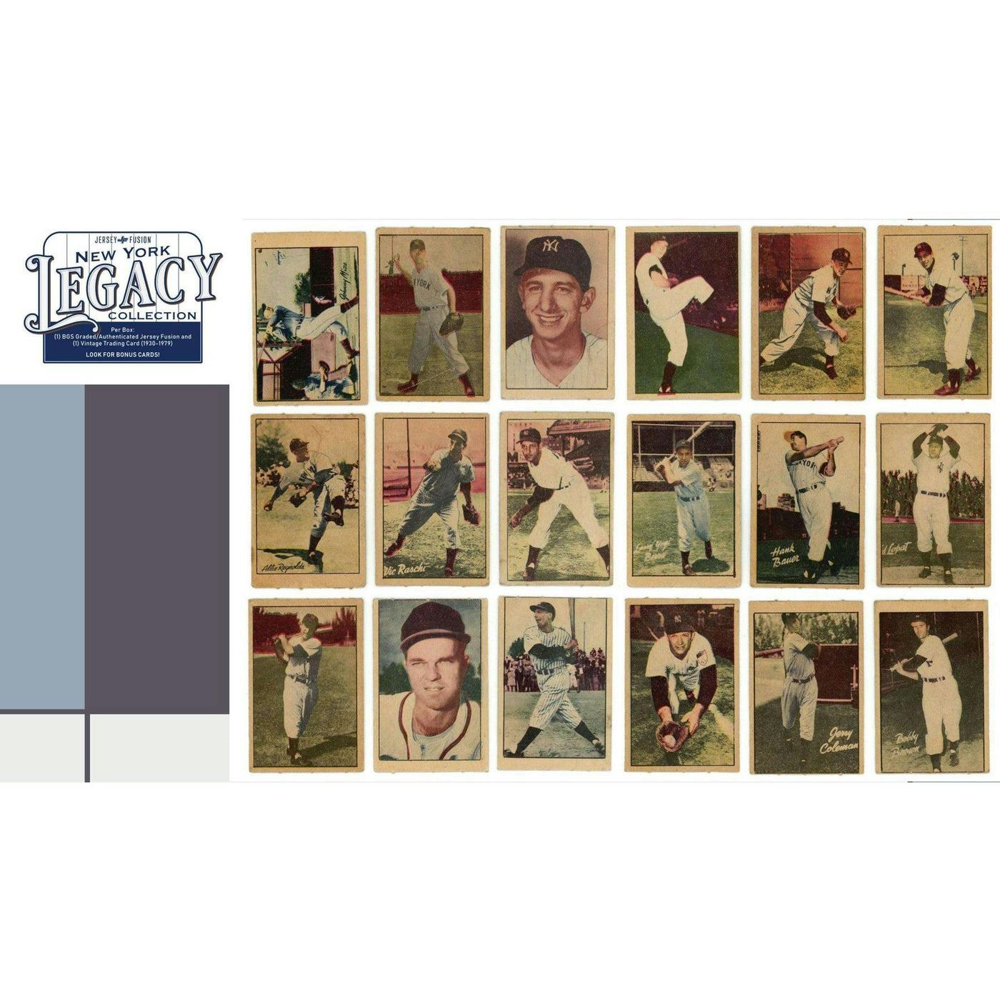2025 Jersey Fusion New York Legacy Collection Baseball Hobby Box