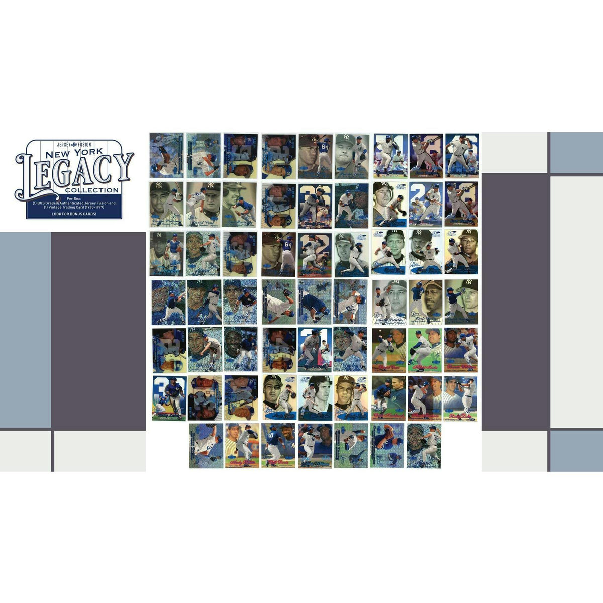 2025 Jersey Fusion New York Legacy Collection Baseball Hobby Box