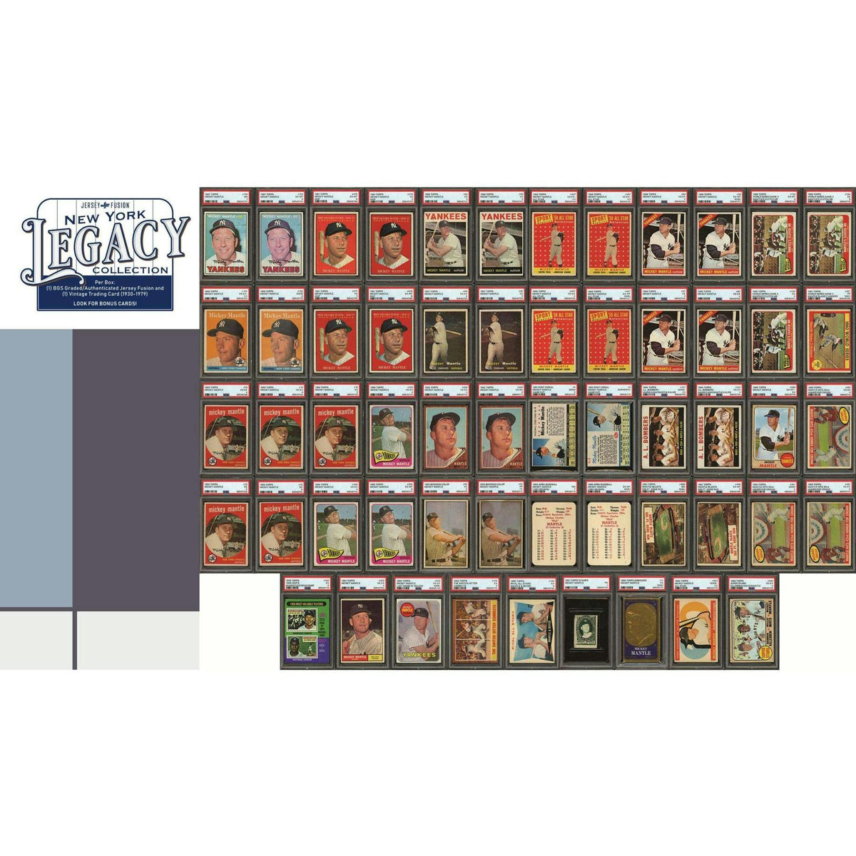 2025 Jersey Fusion New York Legacy Collection Baseball Hobby Box