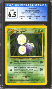 Pokemon Neo Genesis Jumpluff 7/111 CGC 6.5 subs