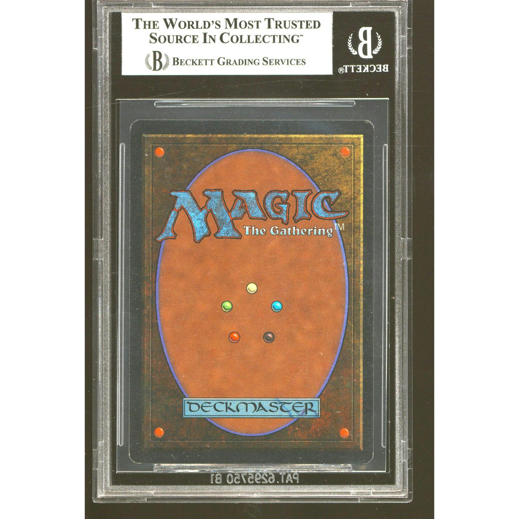 Magic the Gathering Arabian Nights Juzam Djinn BGS 8.5 - 9 8 8.5 8.5 NEAR MINT NM