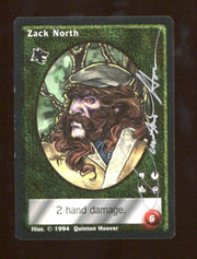 Vampire the Eternal Struggle VTES 1st Edition Jyhad Zack North Signed by Quinton Hoover Auto