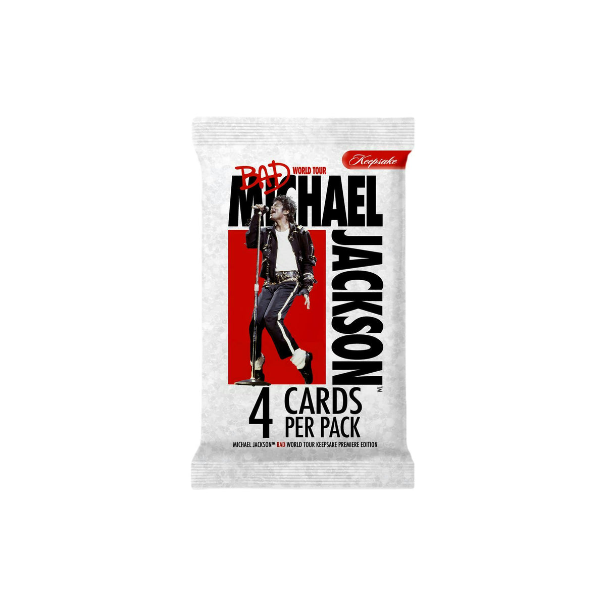 2026 Michael Jackson Bad World Tour Keepsake Premiere Edition Mini 20-Box Case