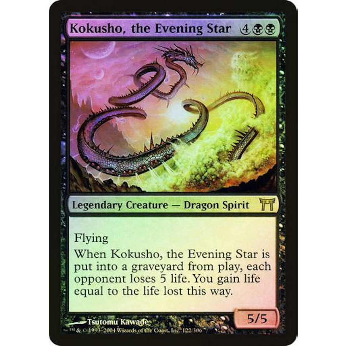 Kokusho, the Evening Star (Near Mint Foil)
