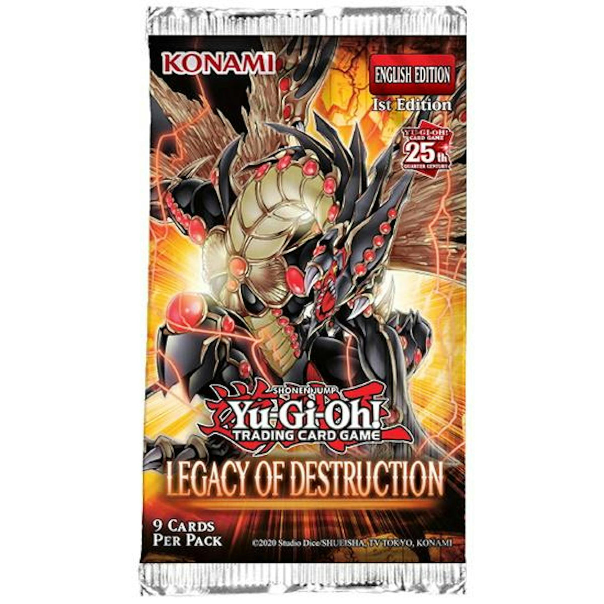 Yu-Gi-Oh Legacy of Destruction Booster 12-Box Case