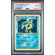 Pokemon Base Set 1st Edition Shadowless Gyarados 6/102 PSA 8 *175