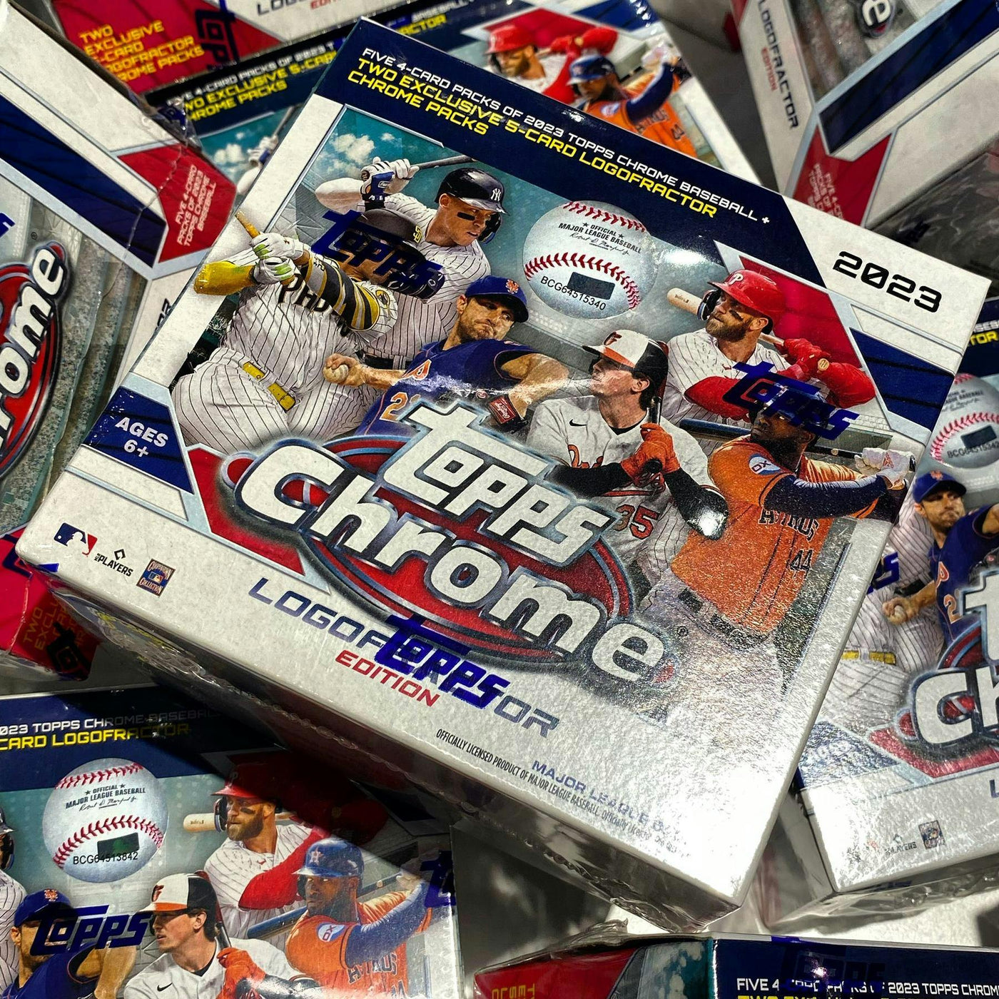2023 Topps Chrome Logofractor Baseball Box