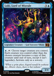 Magic the Gathering Marvel Super Heroes Loki, Lord of Misrule NEAR MINT NM