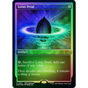 Magic the Gathering 30th Birthday Promo FOIL ETCHED Lotus Petal 0001 NEAR MINT NM