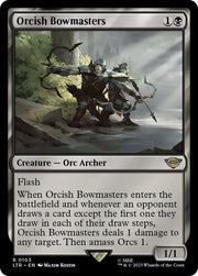 Magic the Gathering The Lord of the Rings Orcish Bowmaster NEAR MINT NM