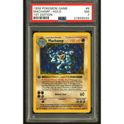 Pokemon Base Set 1st Edition Shadowless Machamp 8/102 PSA 7