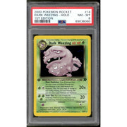 Pokemon Team Rocket 1st Edition Dark Weezing 14/82 PSA 8
