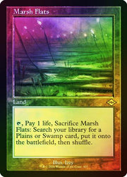 Magic the Gathering Modern Horizons 2 Retro Frame FOIL Marsh Flats NEAR MINT NM