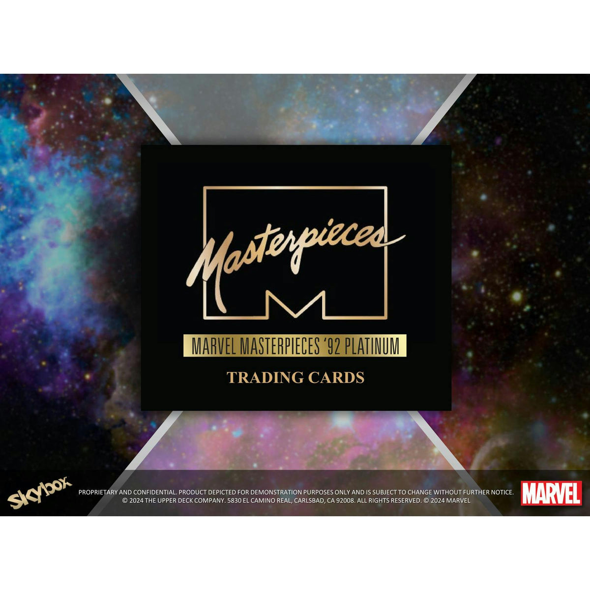 2024 Upper Deck Marvel Masterpieces '92 Platinum Hobby 18-Box Case