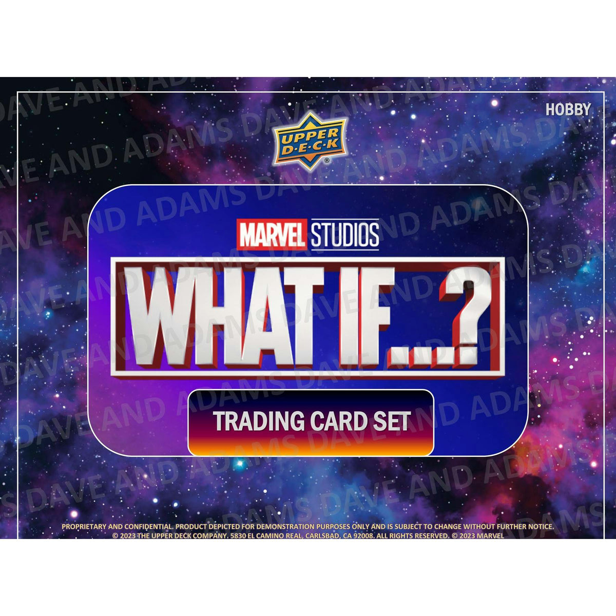 2023 Upper Deck Marvel Studios What If...? Hobby 12-Box Case