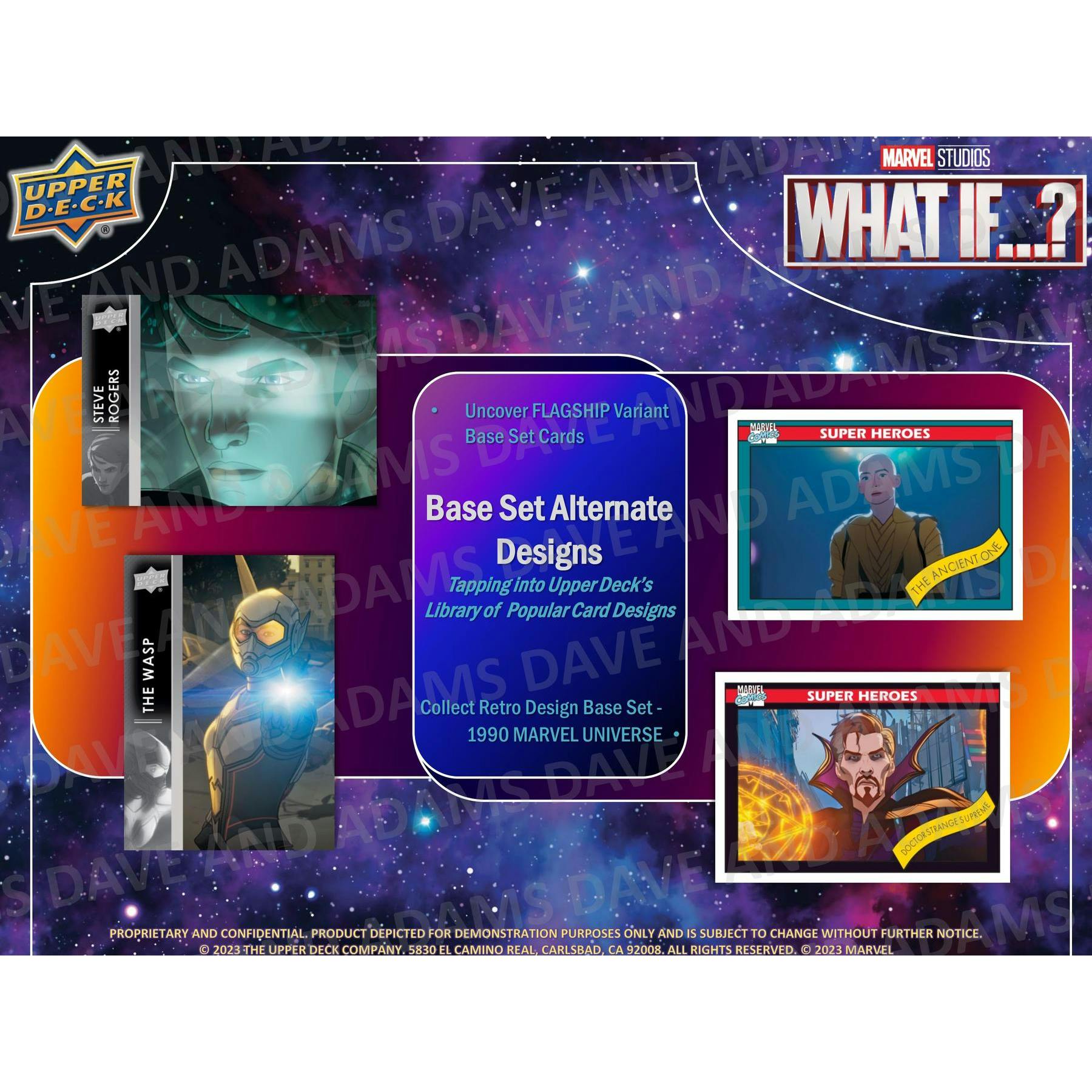 2023 Upper Deck Marvel Studios What If...? Hobby 12-Box Case