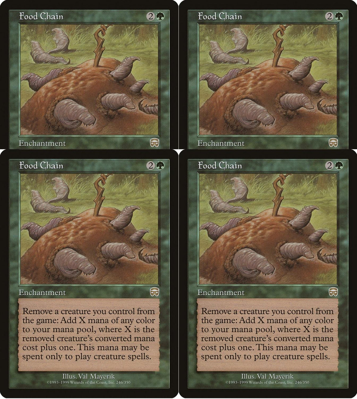 4x Food Chain (Moderate Play)