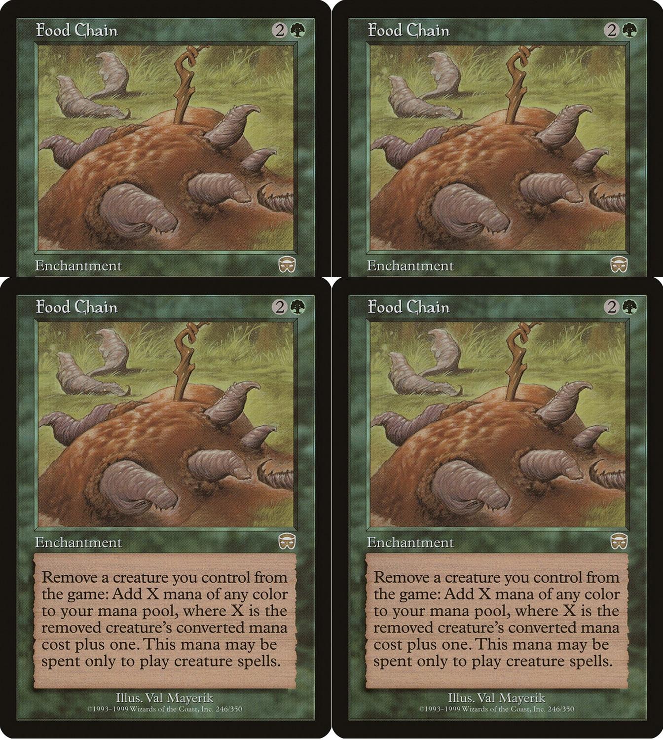 4x Food Chain (Moderate Play)