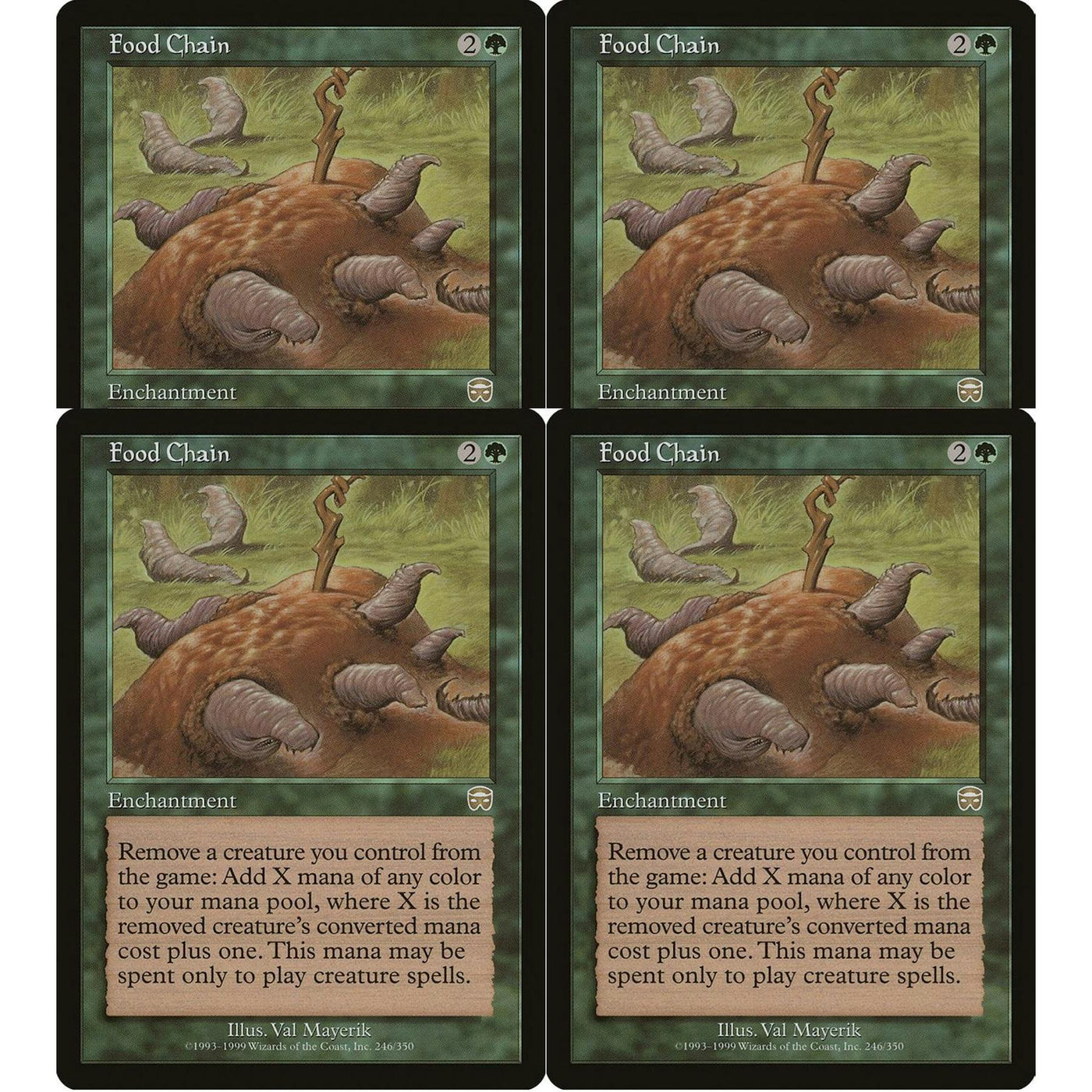 4x Food Chain (Moderate Play)