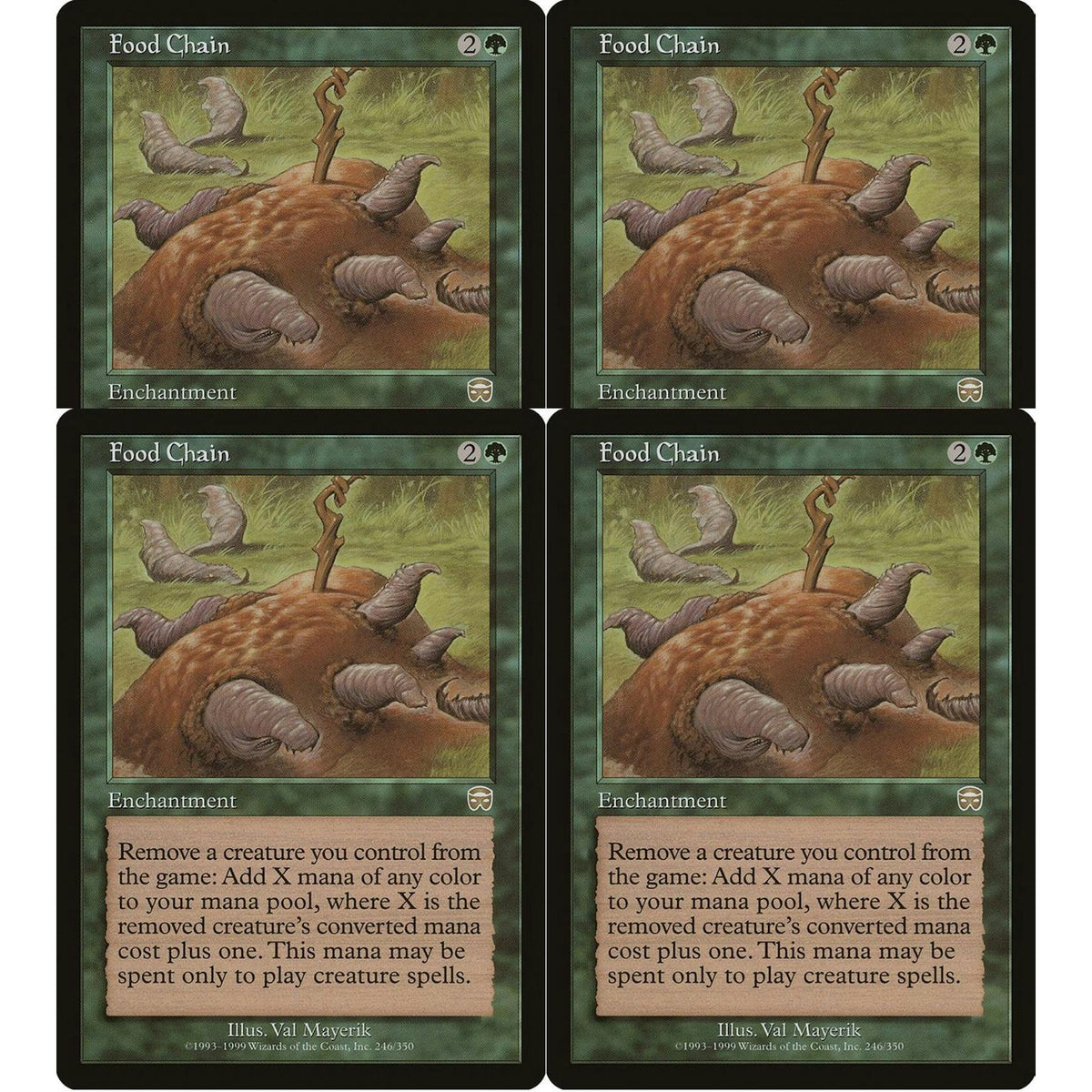 4x Food Chain (Moderate Play)