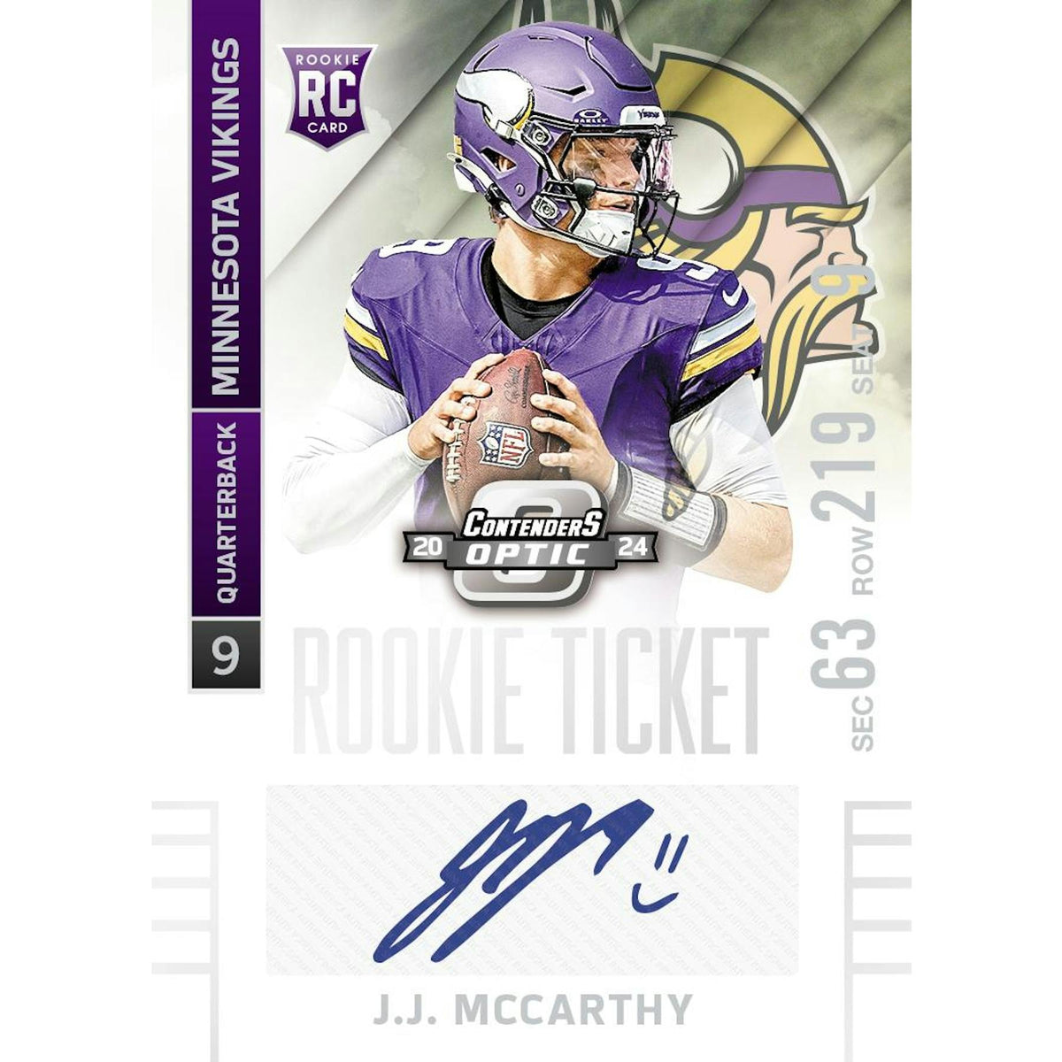 2024 Panini Contenders Optic Football Hobby 20-Box Case