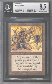 Magic the Gathering Beta Meekstone BGS 8.5 (9, 8, 9, 8.5) NEAR MINT NM