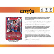 2024/25 Topps Chrome Merlin UEFA Club Competitions Soccer Blaster Pack