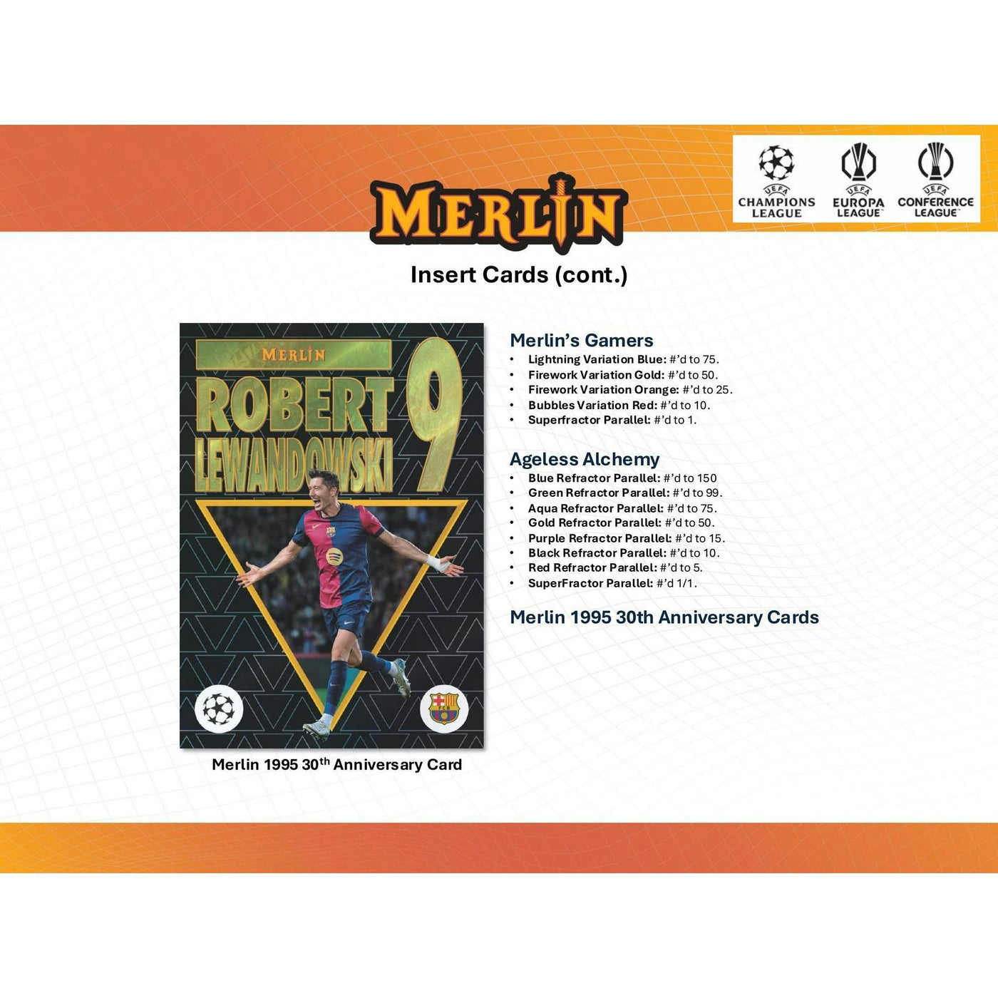 2024/25 Topps Chrome Merlin UEFA Club Competitions Soccer Blaster Box