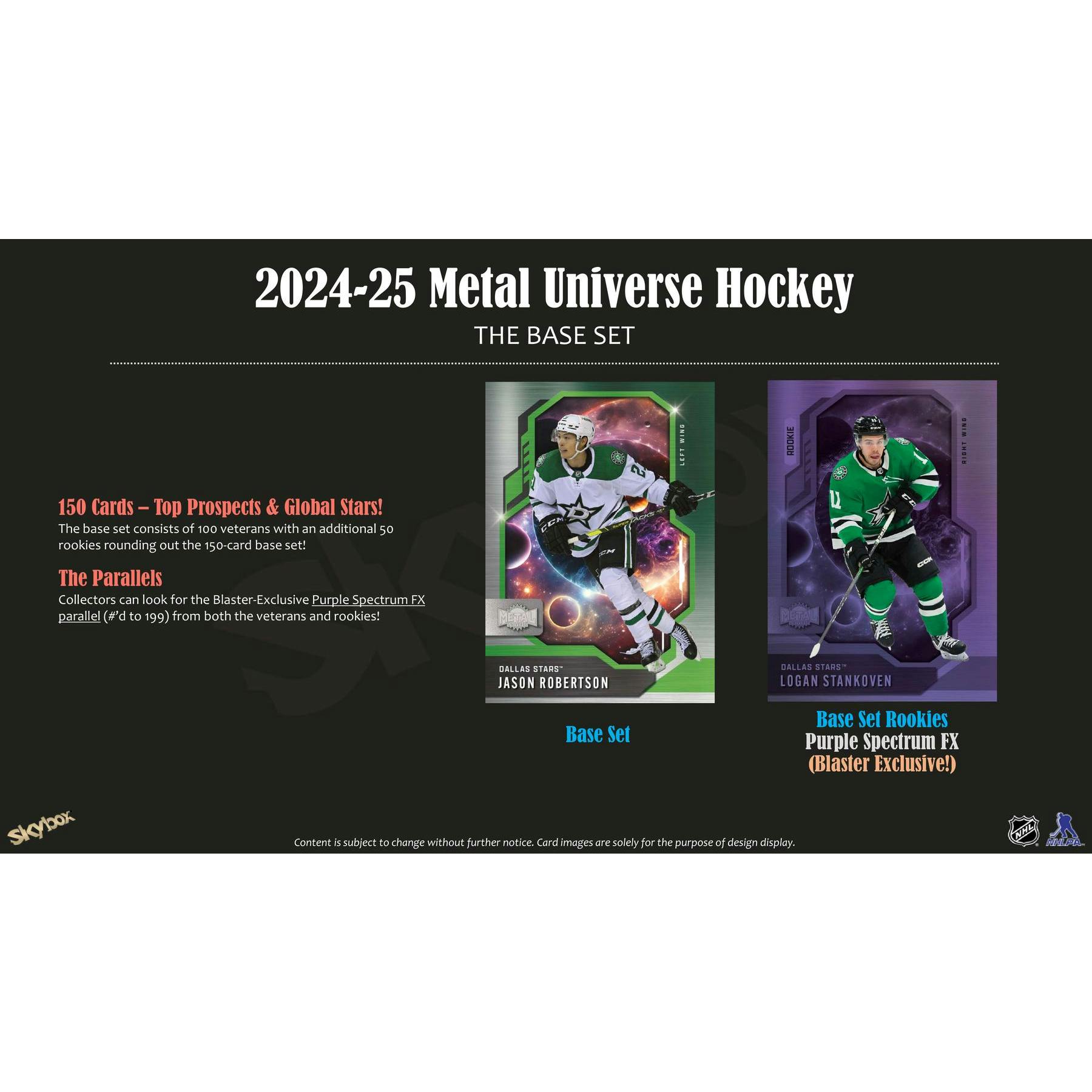 2024/25 Upper Deck Skybox Metal Universe Hockey Blaster 20-Box Case