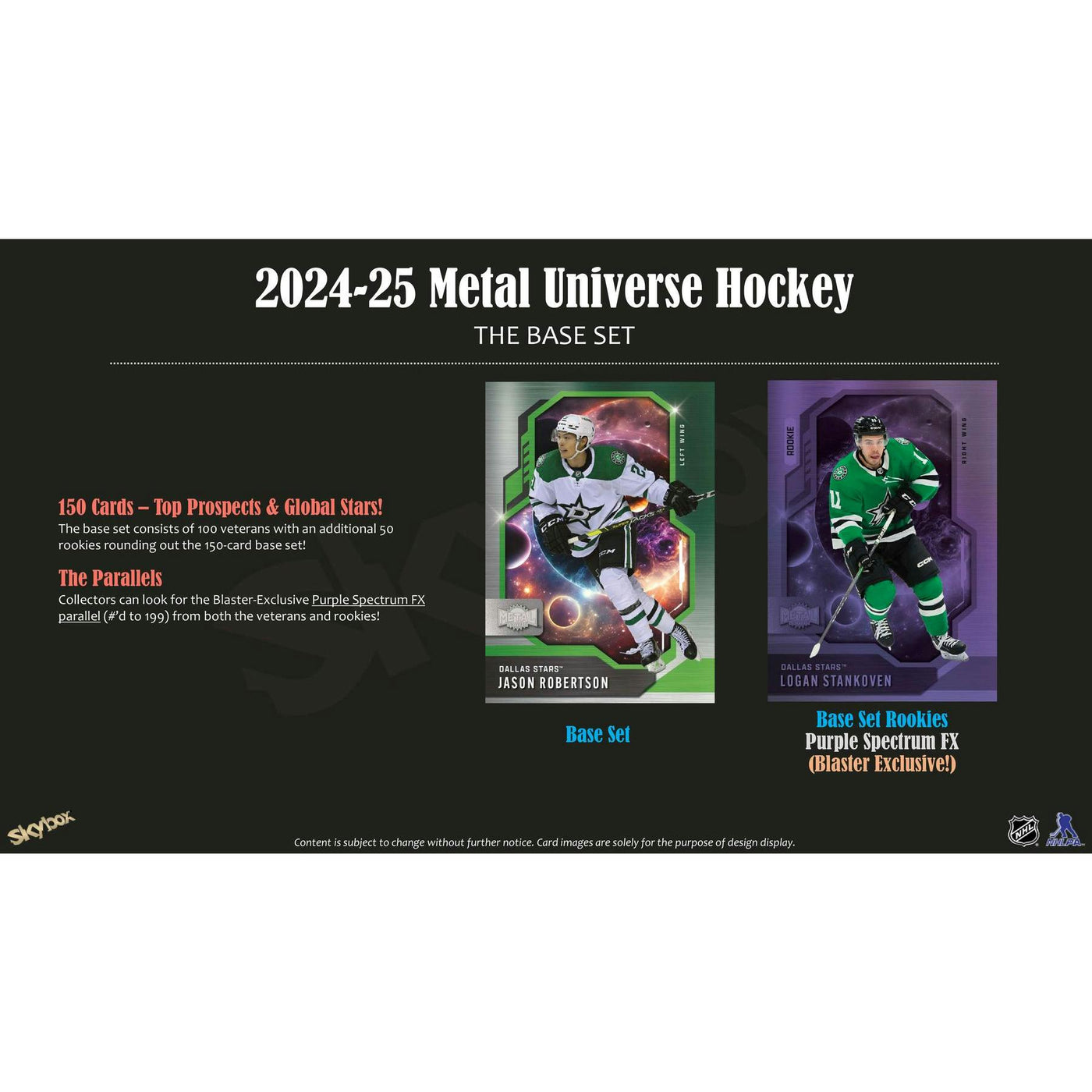 2024/25 Upper Deck Skybox Metal Universe Hockey Blaster Box
