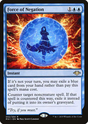 Magic the Gathering Modern Horizons Force of Negation NEAR MINT NM