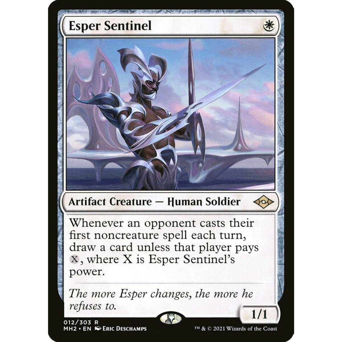 Magic the Gathering Modern Horizons 2 Esper Sentinel NEAR MINT NM