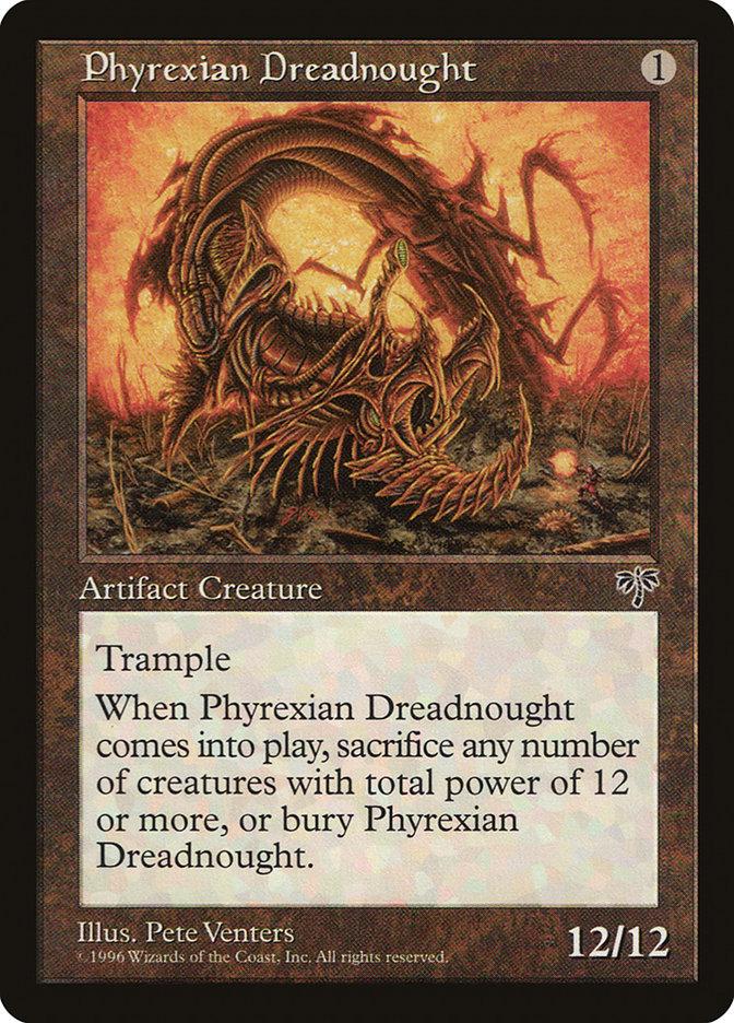 Phyrexian Dreadnought (Light Play)