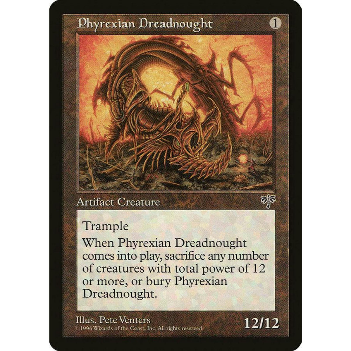 Phyrexian Dreadnought (Light Play)