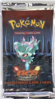 WOTC Pokemon Neo 3 Revelation Booster Pack MISDREAVUS Art UNWEIGHED