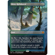 Magic the Gathering Special Guests BORDERLESS Misty Rainforest 0111 NEAR MINT NM