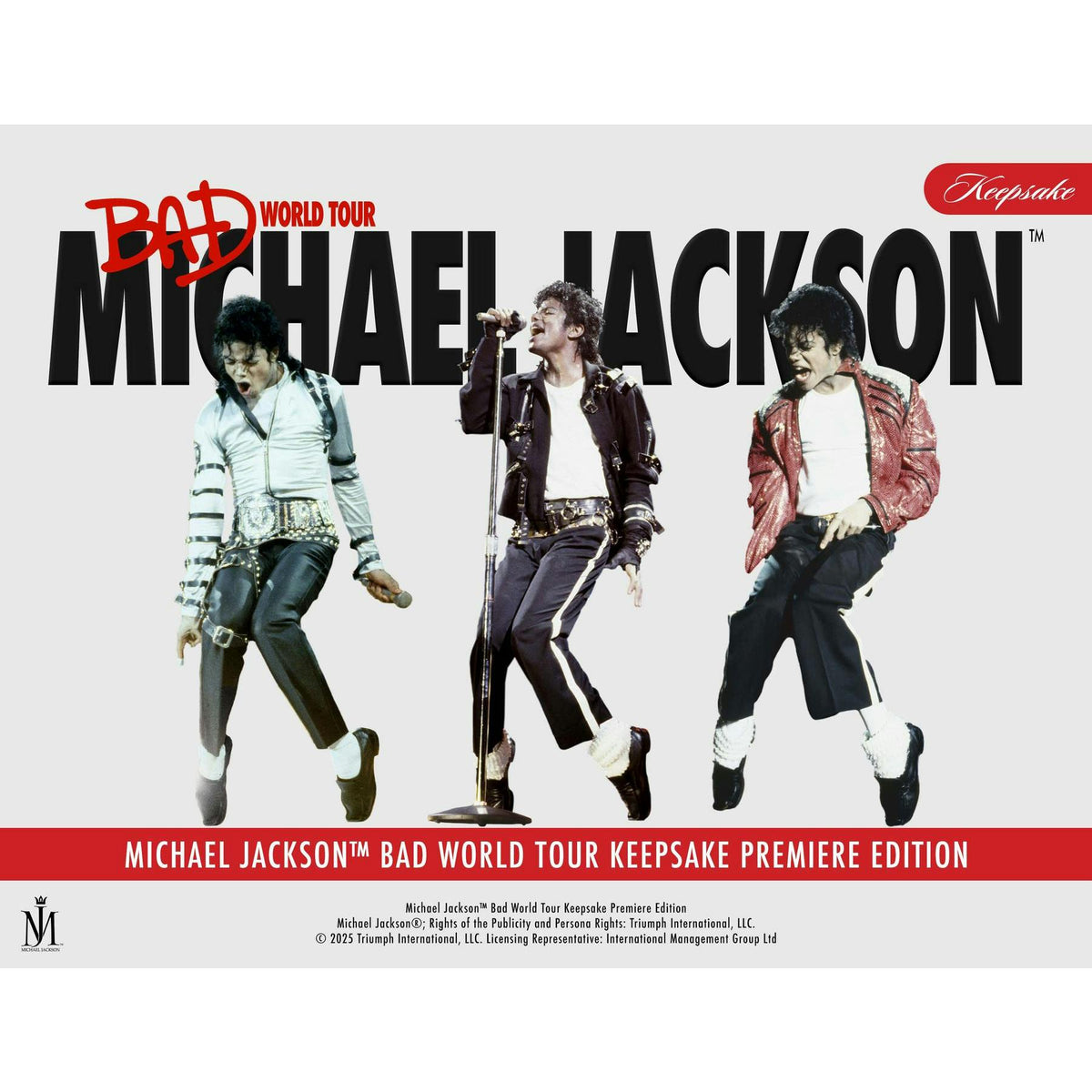 2025 Michael Jackson Bad World Tour Keepsake Premiere Edition Breaker 10-Box Case