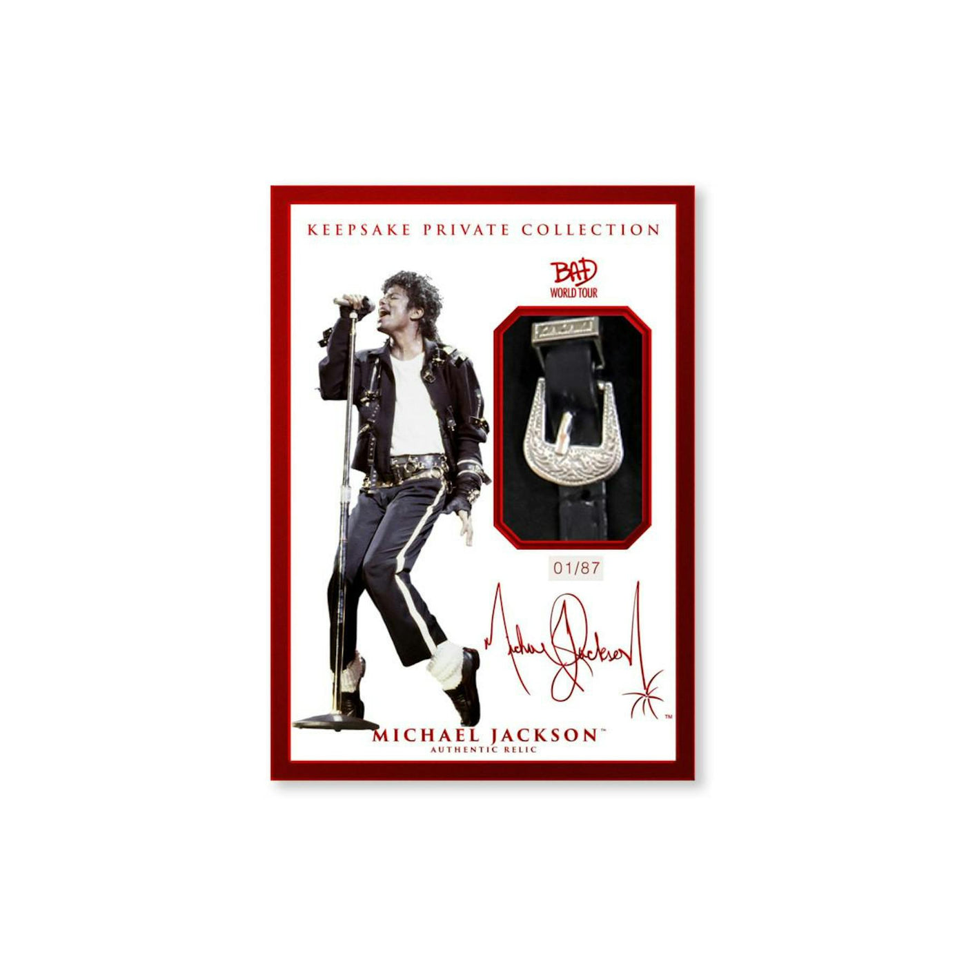 2025 Michael Jackson Bad World Tour Keepsake Premiere Edition Breaker 10-Box Case