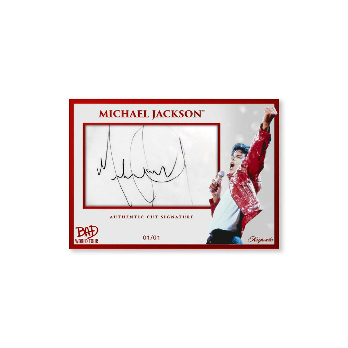 2025 Michael Jackson Bad World Tour Keepsake Premiere Edition Breaker 10-Box Case