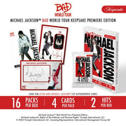 2025 Michael Jackson Bad World Tour Keepsake Premiere Edition Breaker 10-Box Case