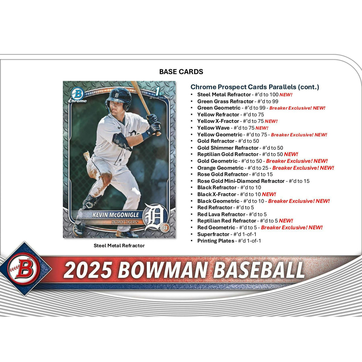 2025 Bowman Baseball Delight Box