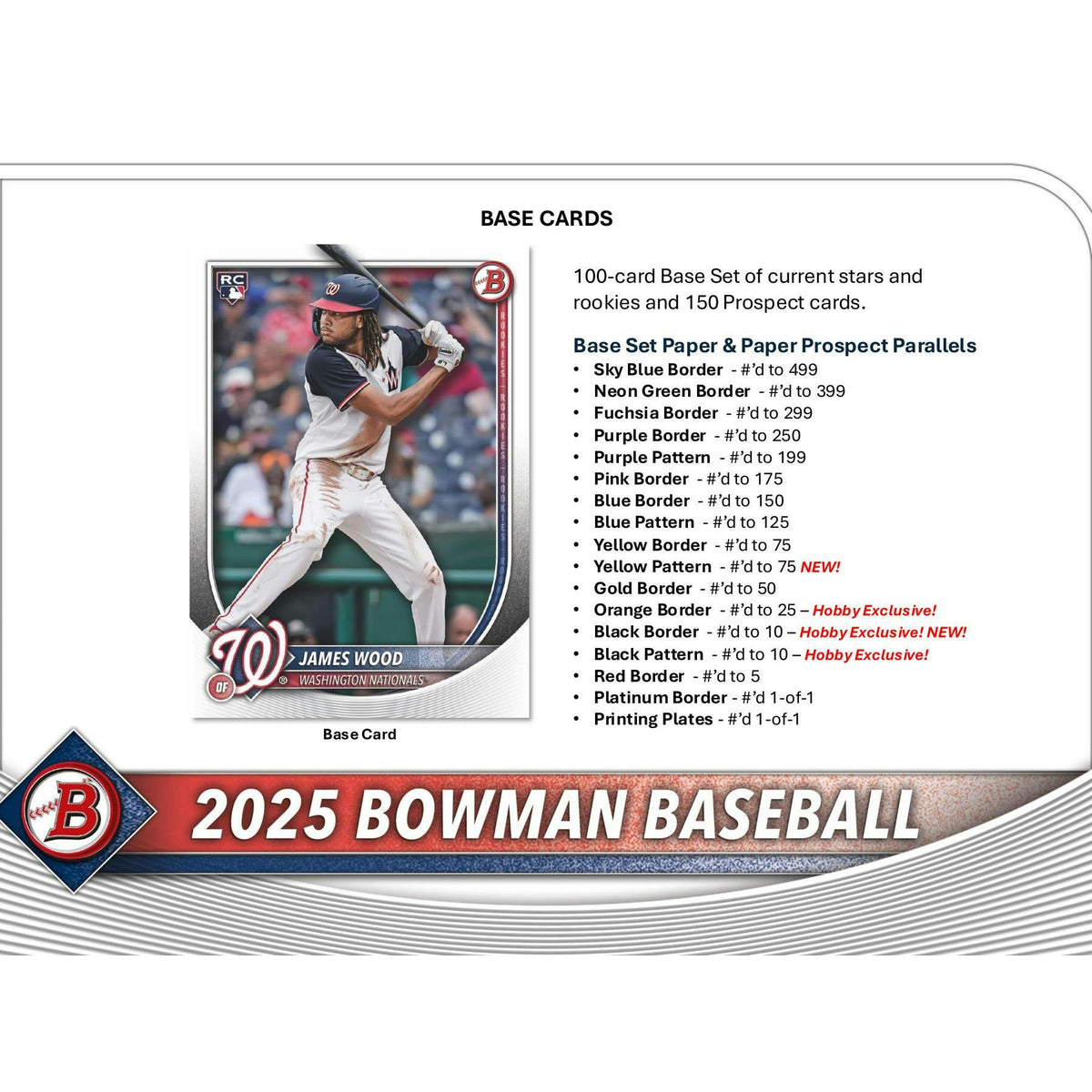 2025 Bowman Baseball Hobby 12-Box Case