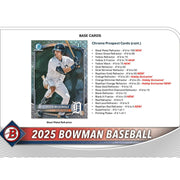 2025 Bowman Baseball Hobby 12-Box Case